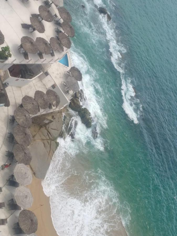 Suite En Torres Gemelas A Pie De Playa 611 阿卡普尔科 外观 照片