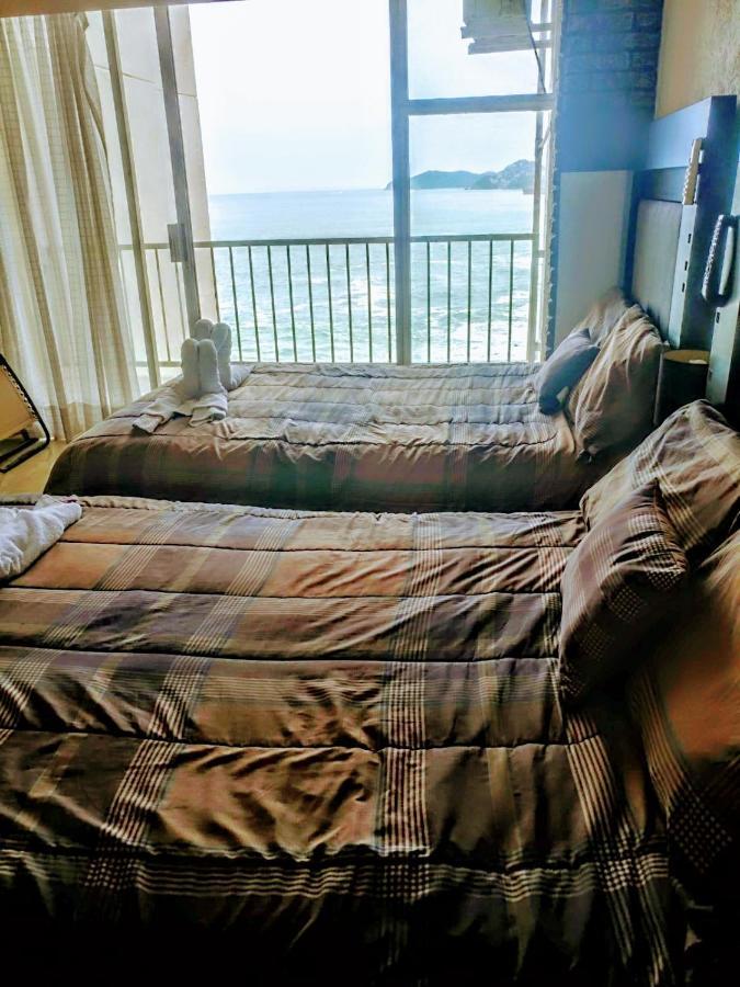 Suite En Torres Gemelas A Pie De Playa 611 阿卡普尔科 外观 照片