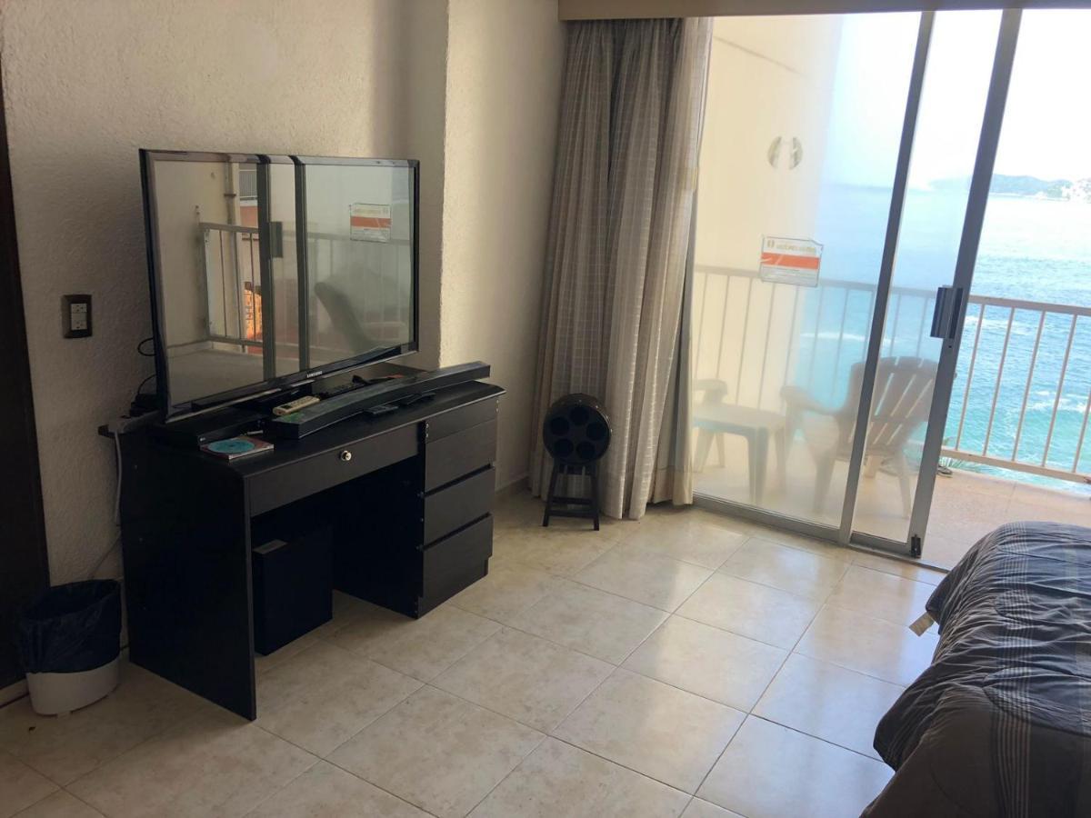 Suite En Torres Gemelas A Pie De Playa 611 阿卡普尔科 外观 照片