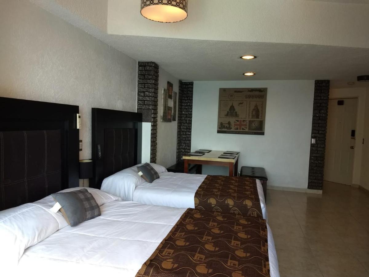 Suite En Torres Gemelas A Pie De Playa 611 阿卡普尔科 外观 照片